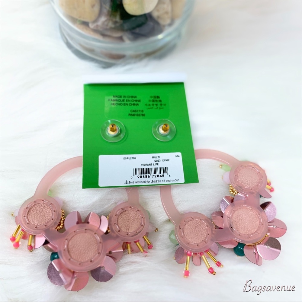 Kate spade vibrant life multi earrings one size - Picture 5 of 6